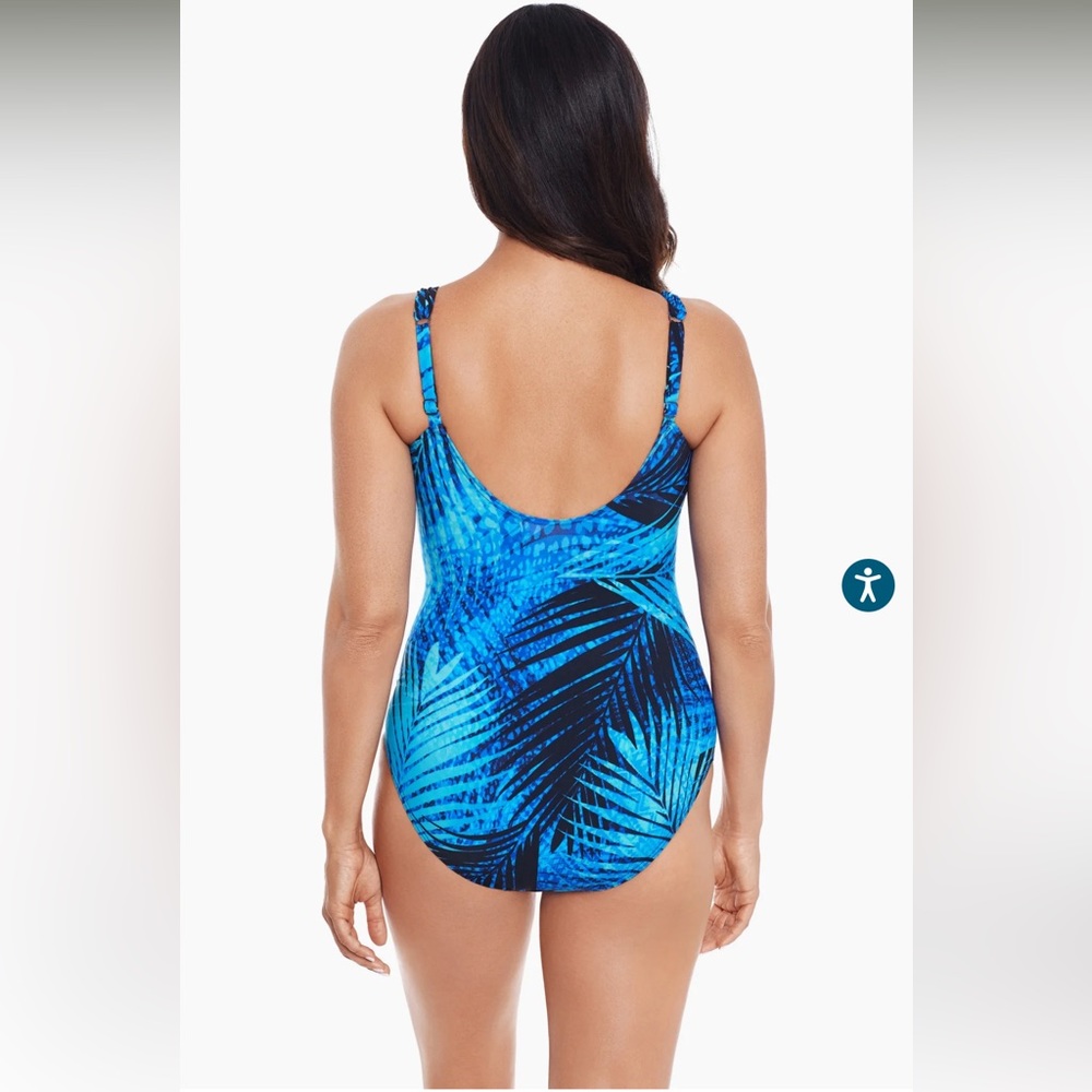 NWT MIRACLESUIT Shadowcat Siren One Piece Swimsuit - Picture 4 of 11